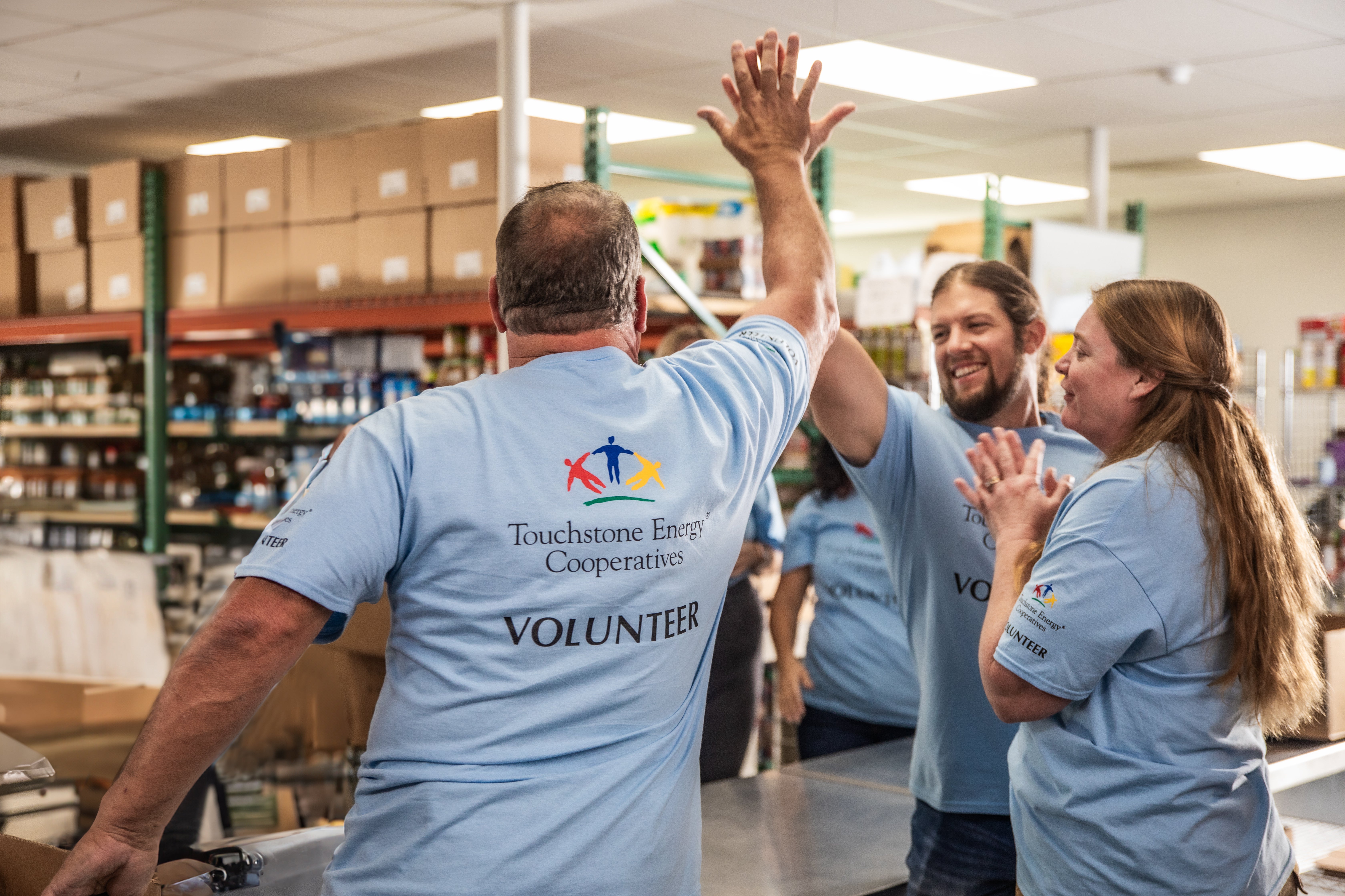 volunteers